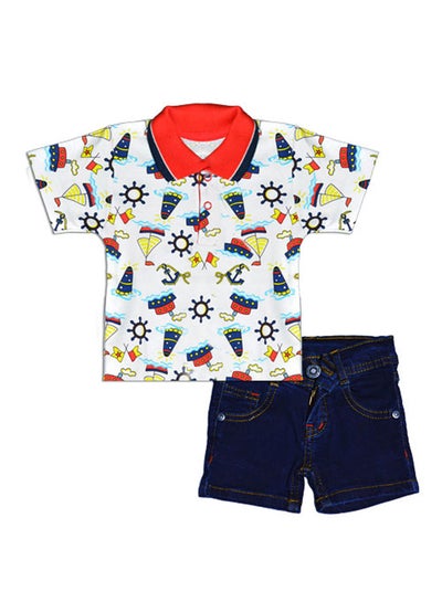Buy Boys Polo t-shirt with Shorts set in Egypt