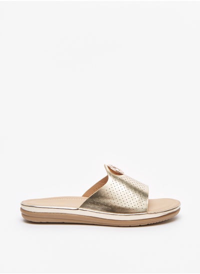 اشتري Textured Slip On Slides في السعودية