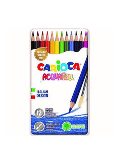 Buy Wooden Coloring Pencils 12 Pcs in Egypt