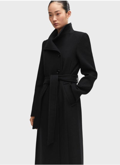 اشتري Pocket Detail Longline Coat في الامارات