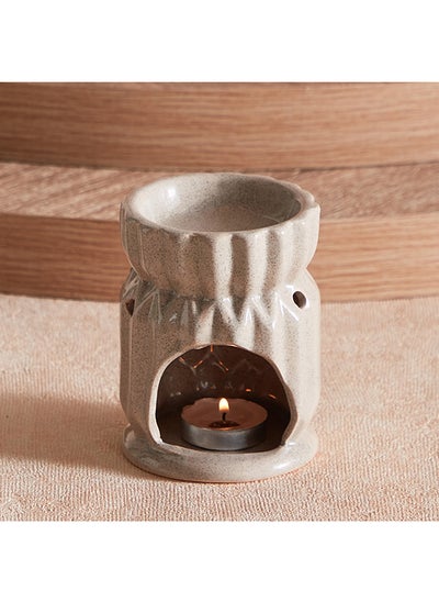 Buy Zest Ceramic Oil Burner 7.5 x 10.5 x 7.5 cm in UAE