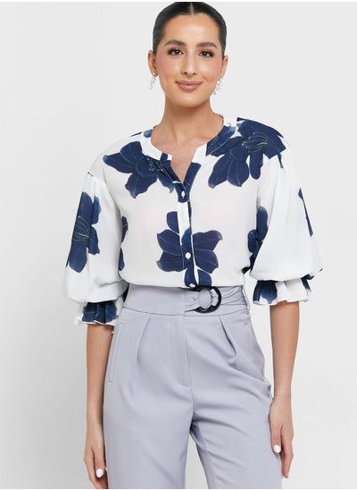 Buy Floral Printed Top in Saudi Arabia