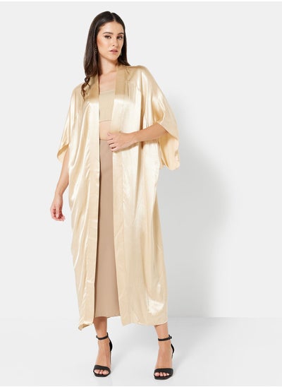 اشتري Oversized Satin Kaftan في الامارات