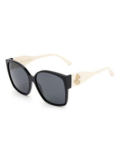 Buy Women's UV Protection Square Sunglasses - Noemi/S Blk Ivory 61 - Lens Size 61 Mm in Saudi Arabia