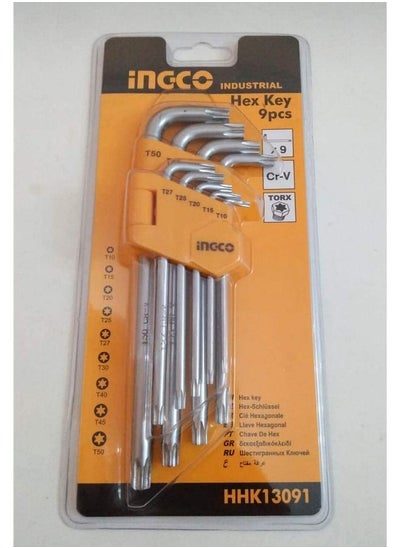 Buy Hex Key Torx 9 Pieces From T10 To T50 in Egypt