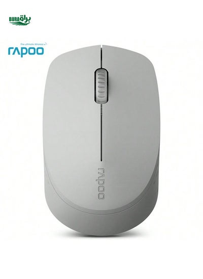 اشتري RAPOO M100G الوضع المزدوج الصامت MINI CUTE PORTABLE 2.4G BT4.0/5.0 DPI قابل للتعديل 800/1000/1200/1600/2400 ماوس المكتب اللاسلكي لجهاز كمبيوتر كمبيوتر سطح المكتب. في السعودية