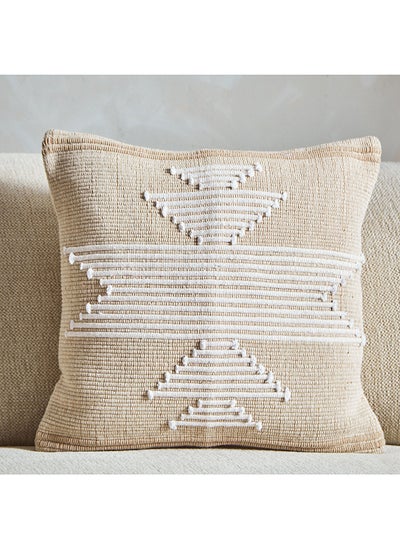 Buy Kente Woven Ribbed Cushion Cover 45 x 45 cm in Saudi Arabia