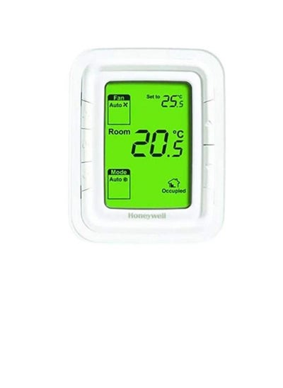 Buy Honeywell Home T6861V2WG Fancoil On/off Thermostat, Vertical Shape with Green Backlight - 230VAC in UAE