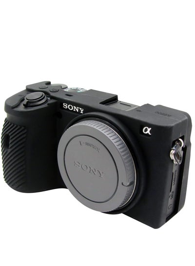 اشتري Soft Silicone Camera Case Protector Cover for Sony A6600 Alpha 6600 ILCE-6600 Mirrorless Anti-Scratch Slim Fit Rubber Protective Shell Skin في الامارات