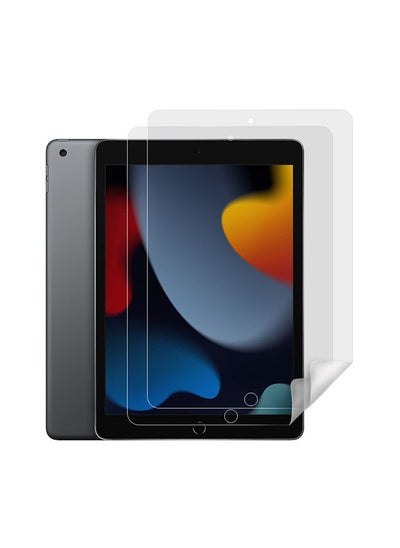 Buy TPU Screen Protector for iPad 10.2 inch Generation 9 8 7 (2019/2020/2021) - 2 Pack Anti-Scratch Bubble Free Screen Film Guard - Clear in UAE