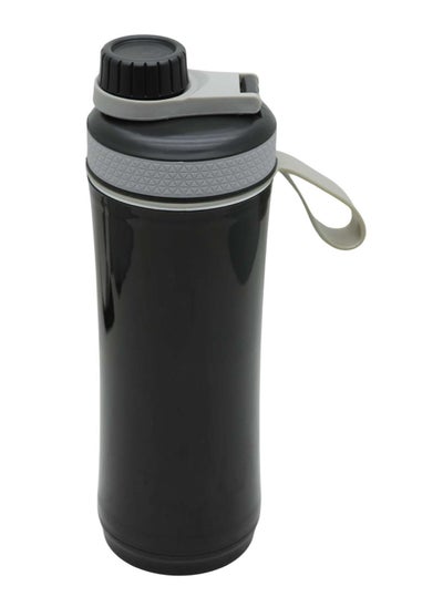 اشتري Cooltech Plastic Water Bottle Black, Pwb018, 600Ml في الامارات