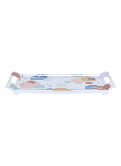 Buy Shapes Tray, Multicolour – 40x19 cm in UAE