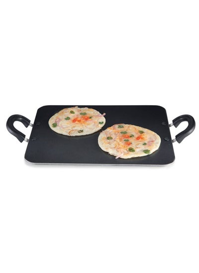 Buy Premier Aluminium Non Stick Tawa - Rectangular -33 Cm in UAE