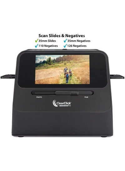 اشتري QuickConvert 2.0 Photo, Slide, and Negative Scanner - Scan 4x6 Photos & 35mm, 110, 126 Film - No Computer Required - 22 MegaPixels في الامارات