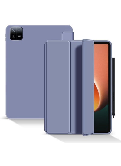 Buy Case for Xiaomi Mi Pad 6/Mi Pad 6 Pro 11 Inch 2023 Trifold Slim Lightweight Shell Smart Protective Cover with Multi-Angle Stand Wake&sleep in Saudi Arabia