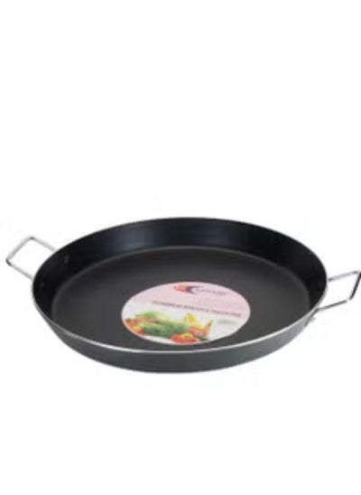 Buy Healthy Cooking Aluminium Pallepan Non-Stick Black 38CM in UAE