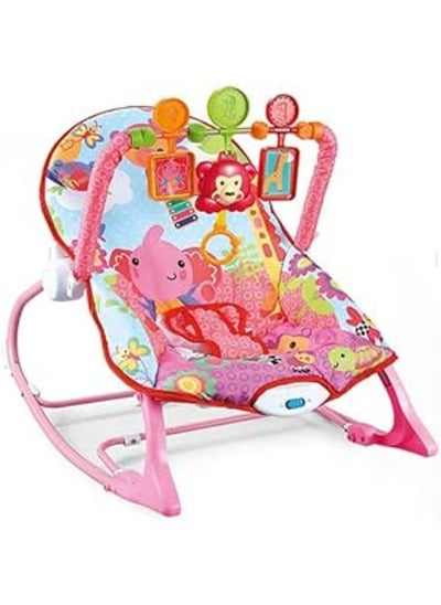 اشتري Bouncer, Swing Vibration And Music, Motion Modes Sleep Pivot Sitting Super Padded Safety Belt And Saliva Hanging By Kidsworld في مصر