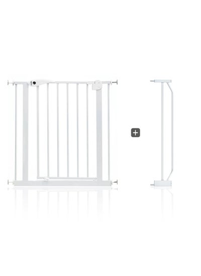 اشتري Baby Safe - Metal Safety Gate With t 10cm Extension - Withite في السعودية