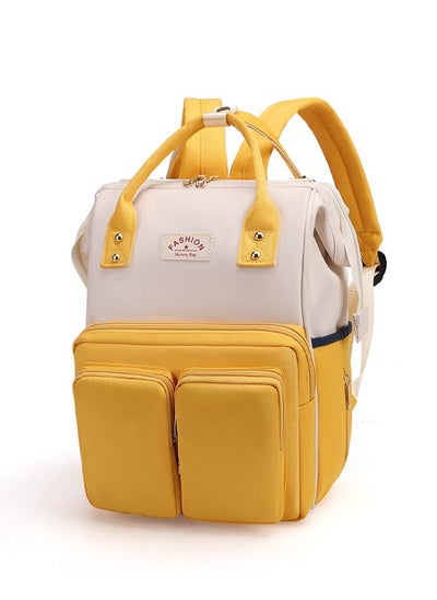 Buy Large Capacity Multifunction Travel diaper Backpack bag in Saudi Arabia