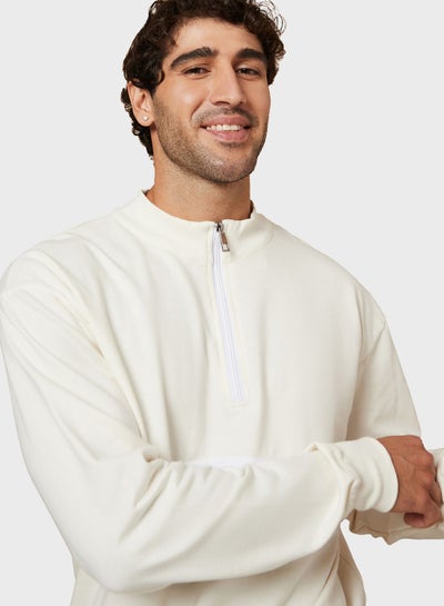 Essential Half-Zip Sweatshirt