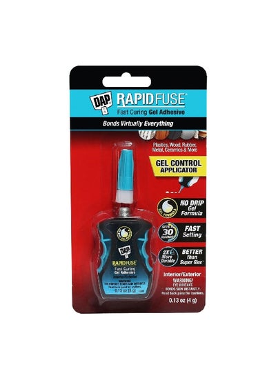 Buy Rapid Fuse Fast Caring Gel Adhesive with Control Applicator Clear 0.13oz RF00179 in Saudi Arabia