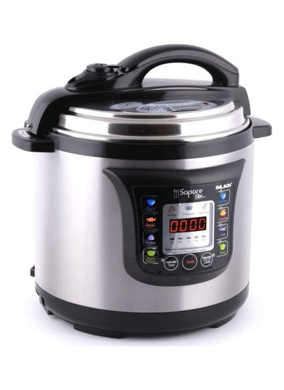 اشتري Sapore Plus Electric Pressure Cooker, Silver, 8 Litre, 1200W في الامارات