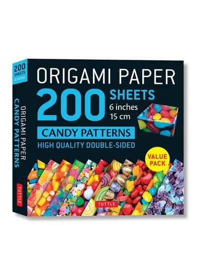 Origami Paper 200 Sheets Candy Patterns 6 15 Cm Tuttle Origami
