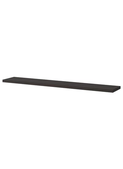 Buy Shelf Brown Black 120X20 Cm in Saudi Arabia