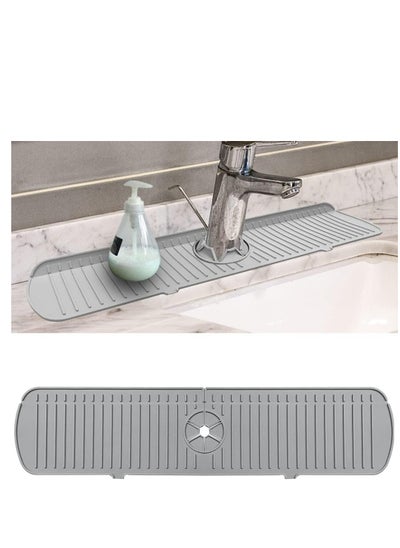 Buy 24Inch Kitchen Silicone Faucet Mat in Saudi Arabia