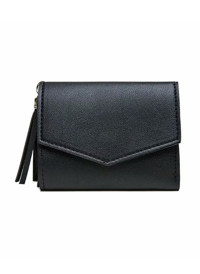 Buy Sleek Lightweight Casual Wallet Black in UAE