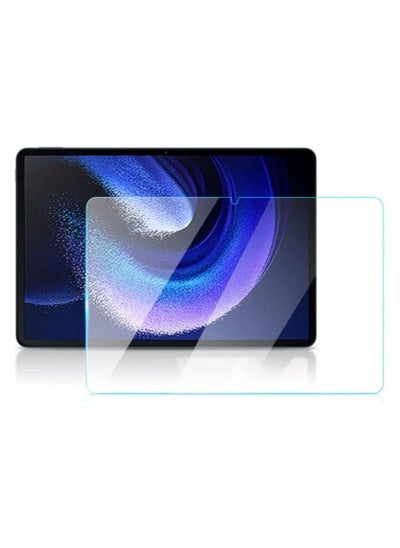 Buy Screen Protectors No Bubbles 9H Hardness Scratch Resistant Protector Film Tempered Glass Film For Xiaomi Pad 6/ Pad 6 Pro Transparent (1) in UAE