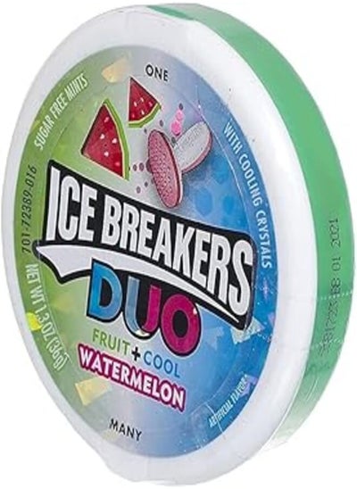 Buy ICE BREAKERS Duo Watermelon Mints (36g) in Egypt