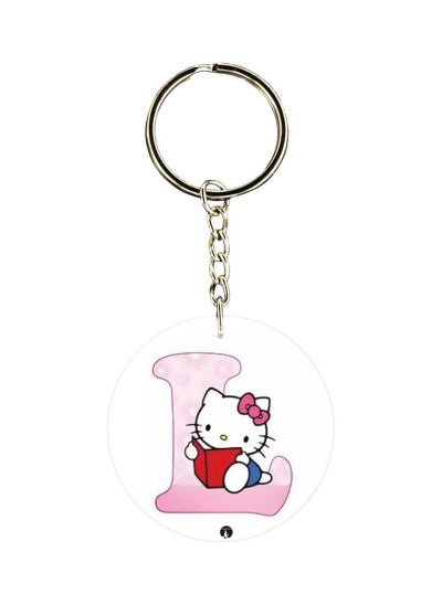 اشتري Hello Kitty Letter L Printed Keychain في الامارات