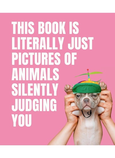 اشتري This Book is Literally Just Pictures of Animals Silently Judging You في الامارات