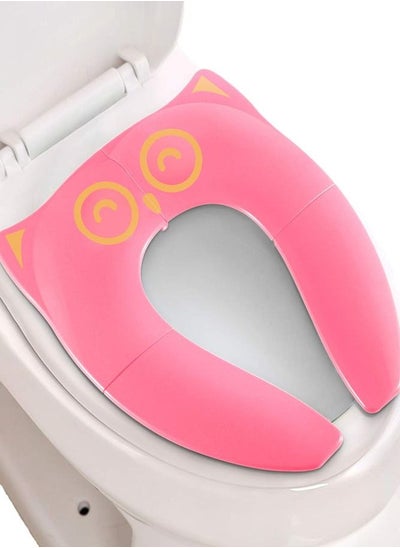 Buy Travel Portable Potty Seat for kids Non-Slip Foldable in UAE