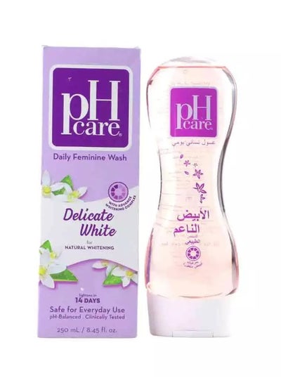 Buy Daily Feminine Wash Delicate White 250ml in UAE