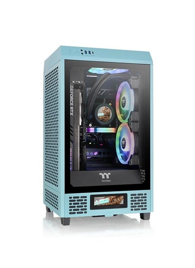 اشتري NanoTech TURQUOISE Edition Gaming PC, Intel Core i7-14700K, DDR5 32GB (2*16)6000MHz Ram, Nvidia RTX 4070 Super 12GB GPU, 2TB NVMe M.2 SSD, 850W PSU, AIO 2 Fan Liquid Cooler, Windows 11 Pro | Wi-Fi في الامارات