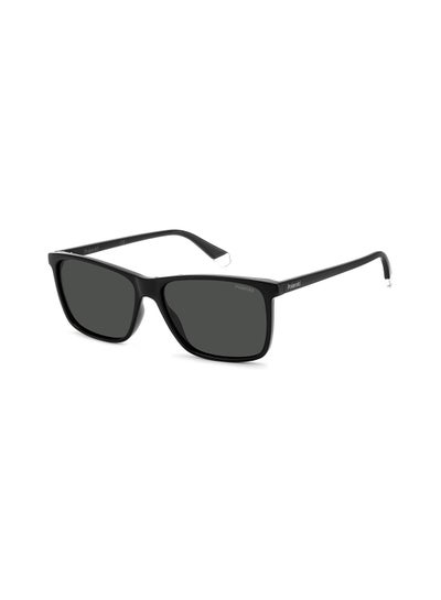 Buy Men's UV Protection Rectangular Sunglasses - Pld 4137/S Black 58 - Lens Size: 58 Mm in Saudi Arabia