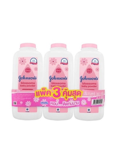 Buy Blossoms Baby Powder 380g Pack of 3 in UAE