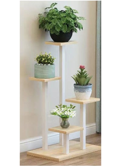 Buy Plant Stand Indoor, 4Tier Metal Flower Shelf Tiered Plant Stands for Outdoor, Flower Display Rack Holder Corner Flower Holders, Planter Organizer for Patio Garden Living Room Balcony in Saudi Arabia