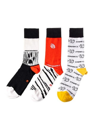 اشتري Dogs Performance Men's Socks Set 3 Pairs في الامارات