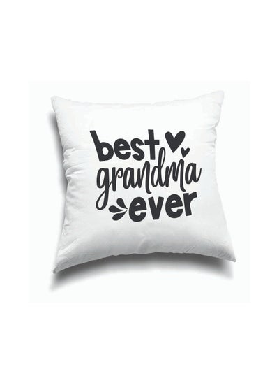 Buy Grandma Throw Pillow Covers 40x40 cm - Grandma Birthday Gifts, Grandma Gifts from Grandson, Granddaughter - Decorative Cushion Cover - Best Grandma Gifts in UAE