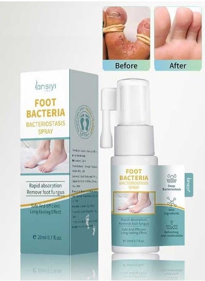 Buy Foot Beriberi Deodorization Bacteriostasis Spray 20ml, Foot Care Spray, Treatment Of Foot Itching And Foot Odor, Deodorant And Antibacterial Foot Odor Spray To Relieve Odor Sweat Feet in UAE