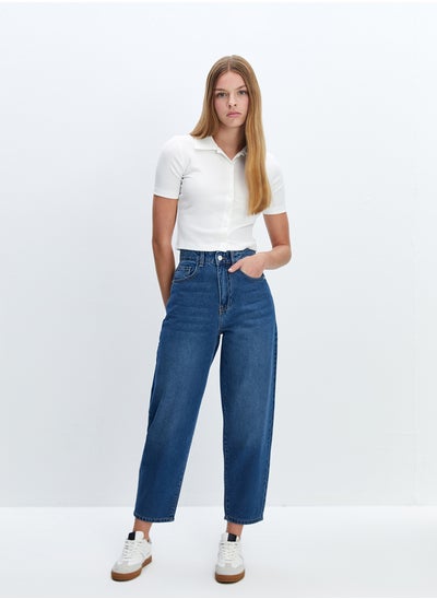 Buy Carrot Fit Women's Jean Trousers in Egypt