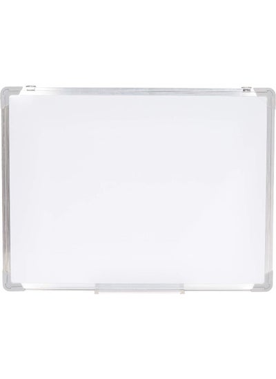 Buy Magnetic Mini White Board | White Board Portable Message Presentation Board for Office | School and Home Usage, Silver Aluminum Frame | 30 * 40cm in UAE