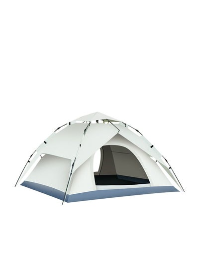 Buy Fully Automatic Tent Outdoor 3-4 People Camping Thickening Rainproof(Beige) in UAE