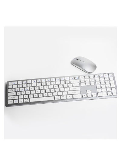 Buy Space-saving wireless keyboard and mouse combo in UAE