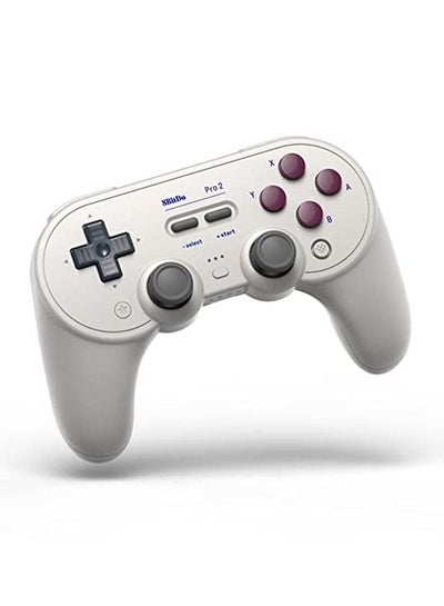 Buy 8Bitdo Pro 2 Wireless Bluetooth Game Controller for Nintendo Switch, macOS, Android, Steam, PC, Raspberry Pi (G Edition) in Saudi Arabia