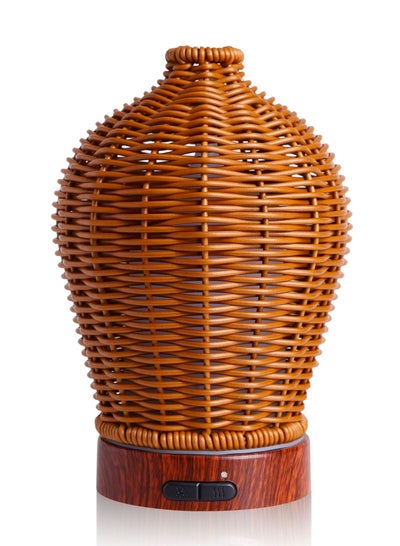 Buy Rattan Scented Lamp Small Atomizing Humidifier in UAE