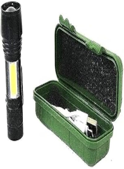 Buy LED Search Light with Battery, USB Charger and Bag for Camping in Egypt